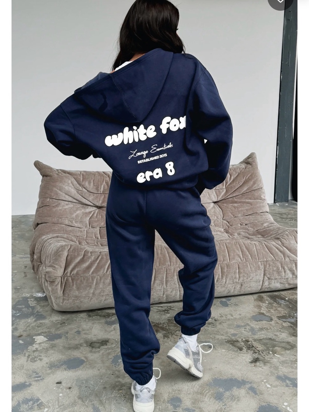 WHITE FOX ERA 8 HOODIE AND JOGGER SET NWT NAUTICAL XS/S - Picture 2 of 6